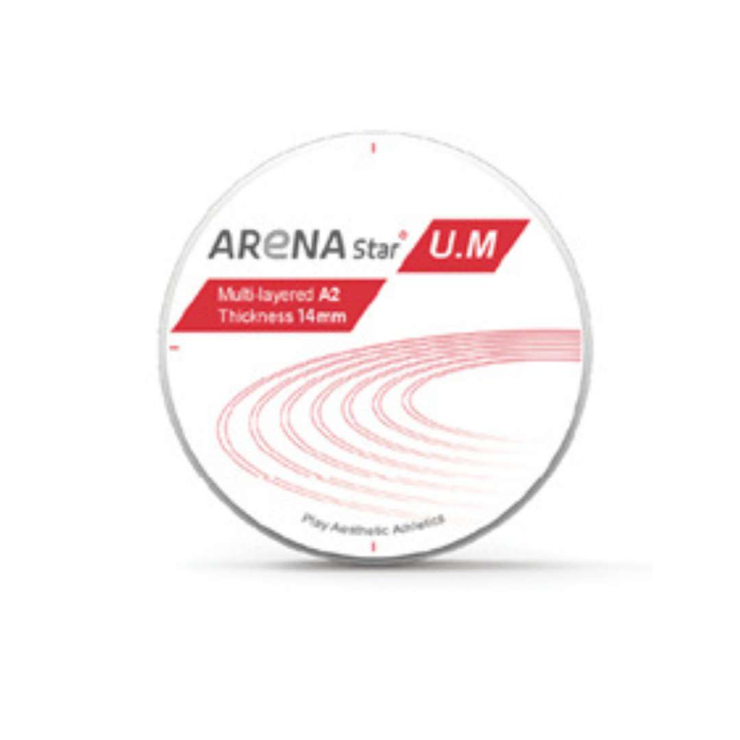 بلنک زیرکونیا سایز 16T مولتی لایر UM آروم  Arena star-UM